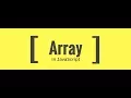 Arrays in Java Script Java Script Course Episode 7
