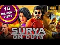 Lagu Surya On Duty (4K ULTRA HD) - साउथ की धमाकेदार एक्शन मूवी | Ravi Teja, Deeksha Seth, Rajendra Prasad