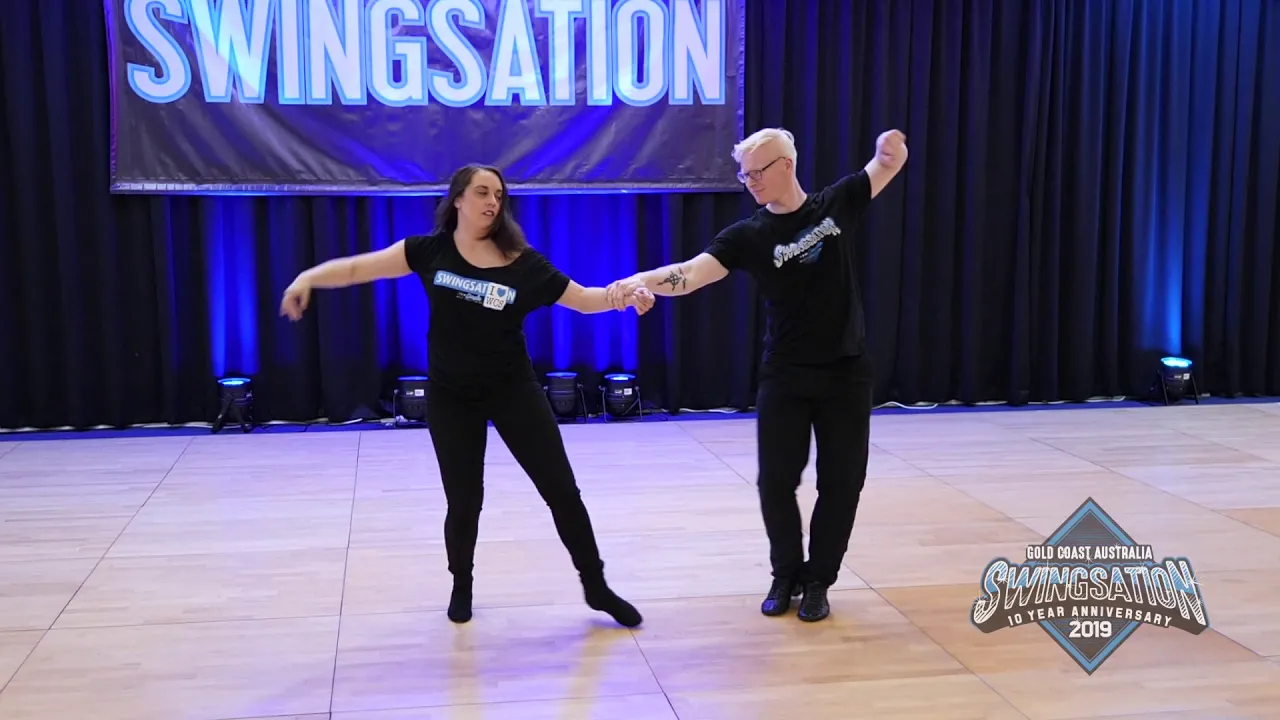 Swingsation 2019 - Stephen White & Tara Trafzer Lead Follow Performance