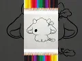 How to draw a cute cow