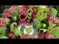 Create This Easy To Make Beautiful Grinch Theme Wreath