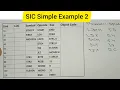 SIC Simple Example 2