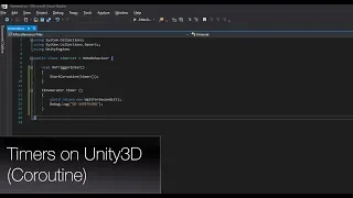 How to create a timer - Unity