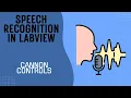 Speech Recognition in LabVIEW