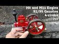 RETROL HM-01 7cc Model Hit and Miss 4-stroke Horizontal Internal Combustion Engine
