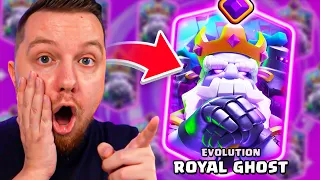 EVOLUCJA ROYAL GHOST jest NIESAMOWITA w Clash Royale