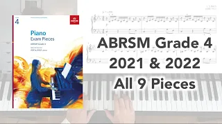 abrsm grade 4 piano 2021 u0026 2022 all 9 pieces