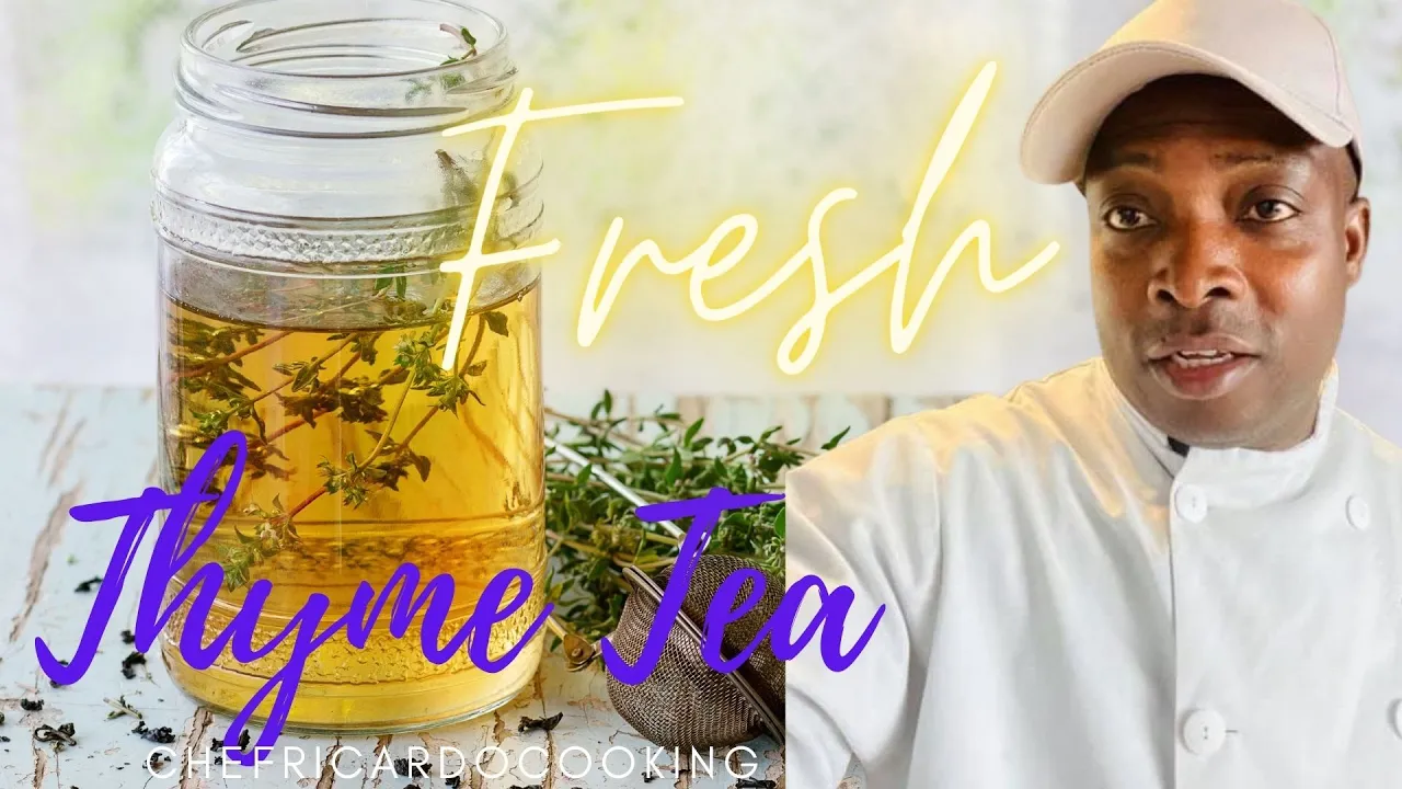 Fresh thyme tea healthy cells, and manganese for bone development and blood clotting #shorts