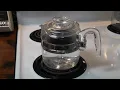 Making Coffee in a Pyrex Flameware Percolator for THE FIRST TIME