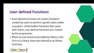Exploring Types of Functions in Python Grade 8