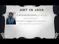 AWT Event Handling in Java