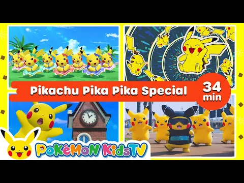 Download MP3 Pikachu Pika Pika Special | Pokémon Song | Original Kids Song | Pokémon Kids TV