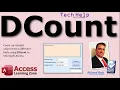 DCount in Microsoft Access Count Records in a Table or Query Show Order Count on Customer Form