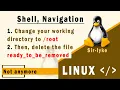 Shell Navigation All Task Completed With Explanation All in Linux Terminal