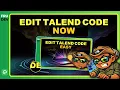 Talend Tutorial How to Edit Talend Java Code Directly Master Your Data Integration Skills