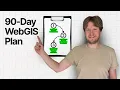 From GIS Professional to WebGIS Developer in 90 Days Step by Step Roadmap
