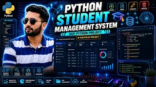 Python OOP Project Student Management System Classes Explained by Shahzaib Malik