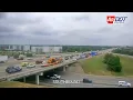 FATAL Arkansas Porta-Potty Falls Off Truck Motorcyclist Hits It Nearly Crushed By Trucker