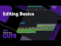 Avid Content Core Cuts Editing Basics