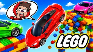 La PISTA de LEGOS se ROMPE en GTA ONLINE 😱🥵 GTA FACE TO FACE