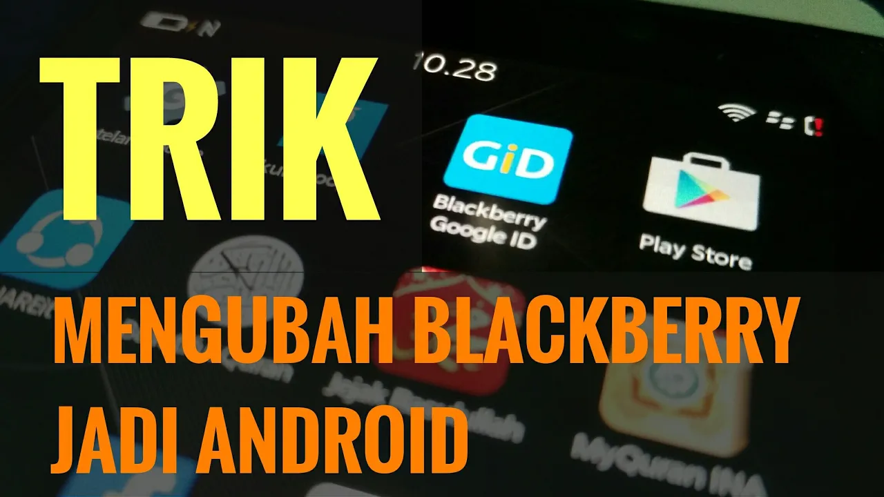 100% WORK - CARA INSTALL PLAYSTORE DAN WHATSAPP DI BLACKBERRY OS 10.. 