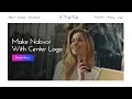 How To Make Website With Center Logo Using HTML CSS Bootstrap Tutorial For Beginners