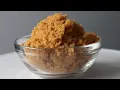 How to Make Brown Sugar At Home with 2 Ingredients Brown Sugar Substitute