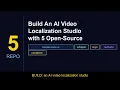 Build AI Localization Studio with Key Tools