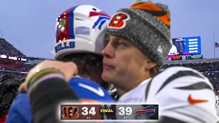BURROW vs ALLEN in the Blizzard Bengals vs Bills Wild Week 14 Ending