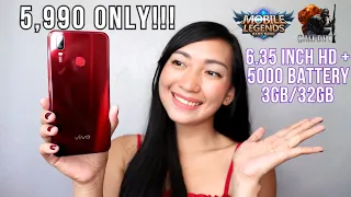 Download VIVO Y11 - UNBOXING \u0026 REVIEW (ML,COD,CAMERA,BATTERY \u0026 HEATING) MP3