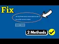 How to Fix User Profile Service Failed the Sign-in Error on Windows