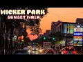 Download Lagu Wicker Park: A Sunset Summer Stroll | Chicago 4K Tour