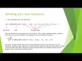 COMP1010 Functions With Parameters