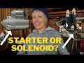 Diagnosing a starter and solenoid on a zero turn mower