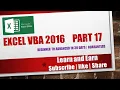 Excel VBA 2016-Part 17 Retrieve and update data from Excel spreadsheets onto userform