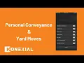 How to Used Personal Conveyance Yard Move on My20 ELD