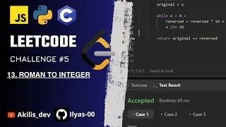 Roman Numeral to Integer Solving LeetCode Challenge with JavaScript C and Python