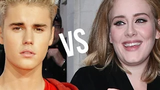 Justin Bieber vs. Adele: Mejor Regreso del 2015