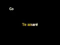 MIGUEL BOSE - TE AMARE "MTV UNPLUGGED" (KARAOKE)
