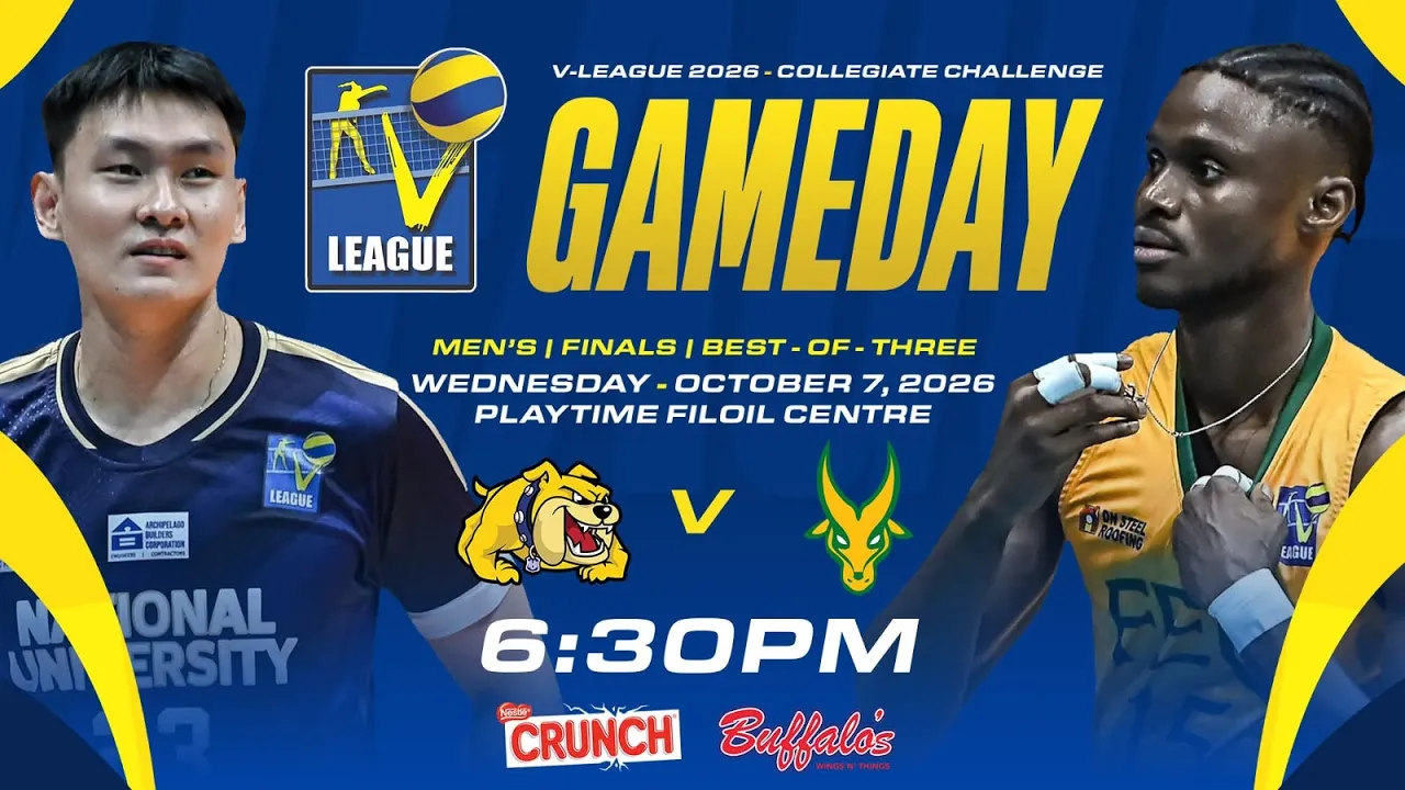 NU vs FEU | Finals Game 1 | 2026 Men's V-League: Metro Manila Division