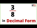 Write as a decimal in decimal form