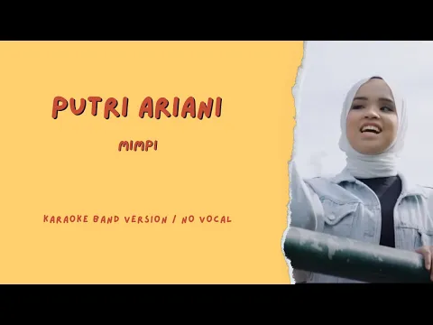 Download MP3 PUTRI ARIANI - Mimpi || Karaoke Band Version / No Vocal