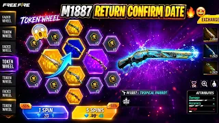 M1887 return confirm date🤩| tropical parrot m1887 return | m1887 ring event | next m1187 skin return