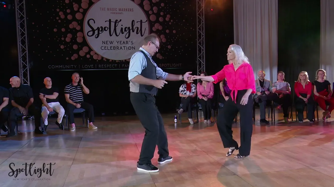 Spotlight New Year's Celebration 2023 Masters Open Jack & Jill - Rocco Rinaldi & Diana Burkholder