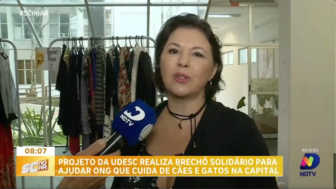 UDESC promove Brechó Solidário em prol de animais doméstico