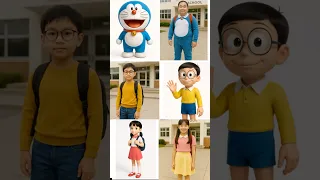 Doremon Real Life Nobita Suzuka Doremon Gian Suneo