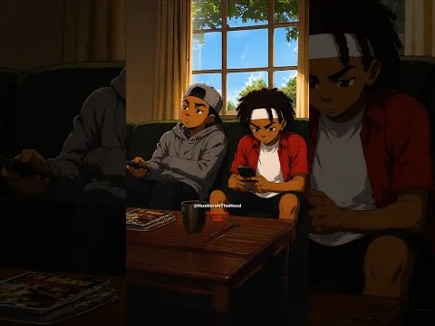 When your friend leaves the hood #RayNTheBlock #Animation