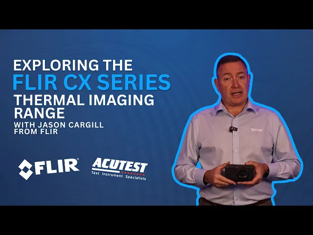 Jason from FLIR visits Acutest Test Equipment specialist