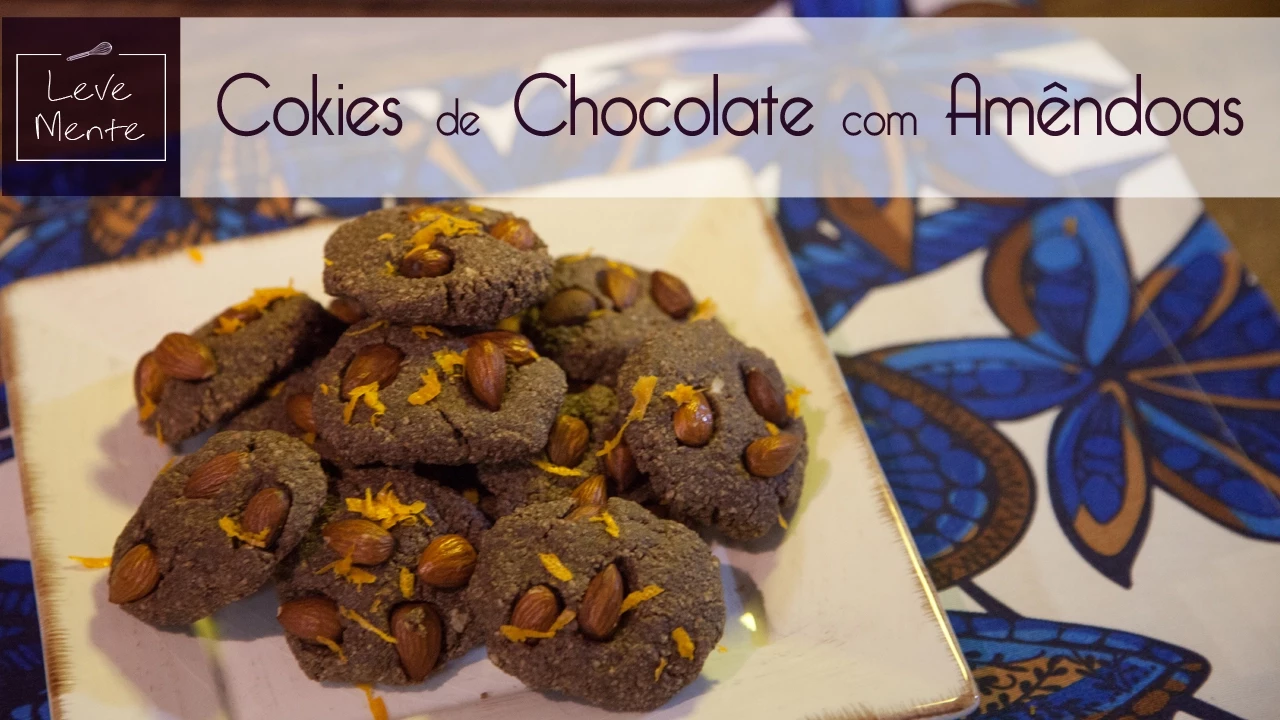 COOKIE SAUDÁVEL DE CHOCOLATE