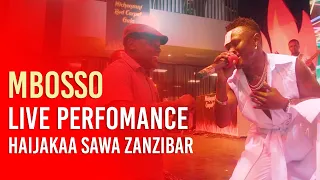 mbosso live perfomance haijakaa sawa zanzibar